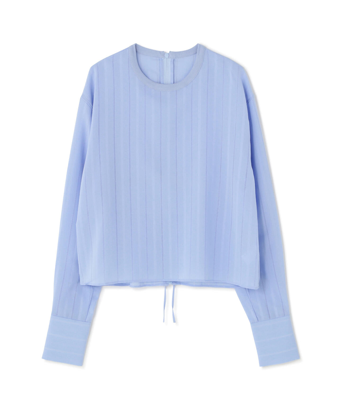Toironier/トワロニエ/No Collar Back Zip Shirts