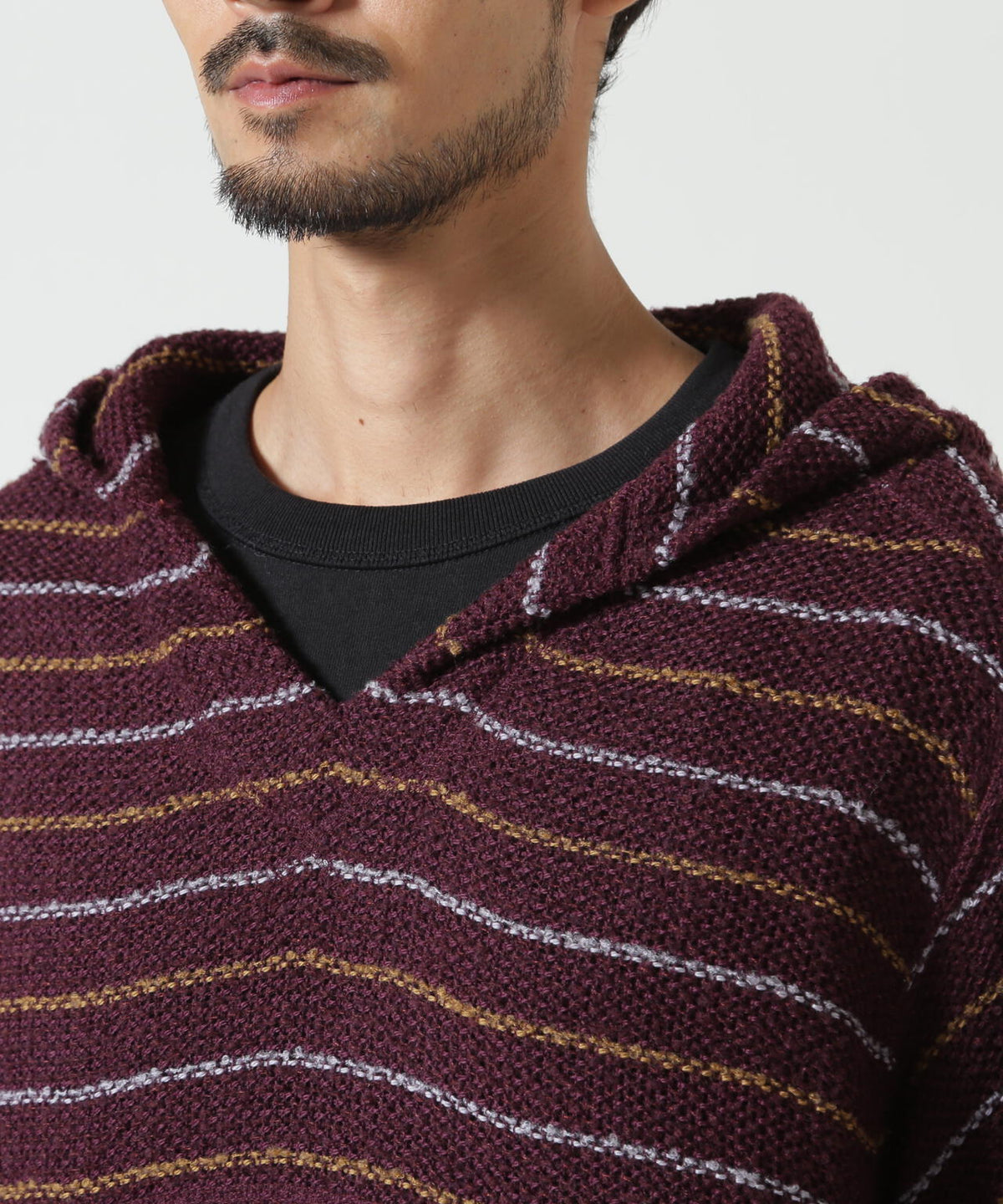 ANCELLM/アンセルム/CUT BORDER HOODIE/ANC-CT181