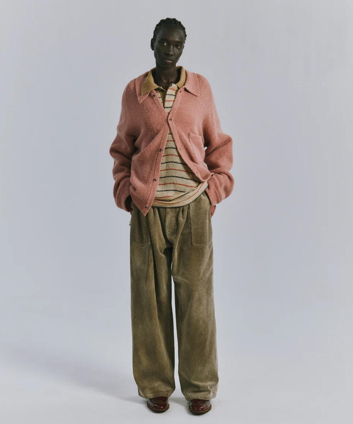 ANCELLM/アンセルム/KNIT SHIRT/ANC-KN36-A
