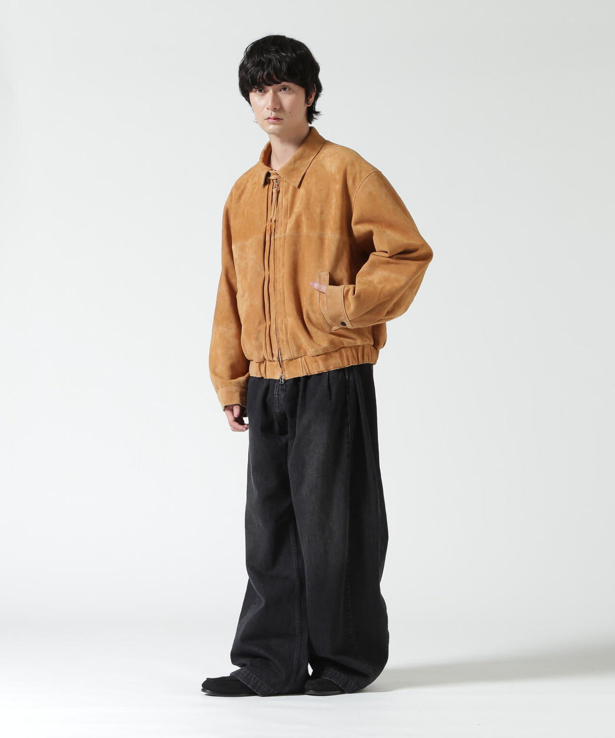 ANCELLM/アンセルム/GEEP TUCK JACKET/ANC-JK87-A