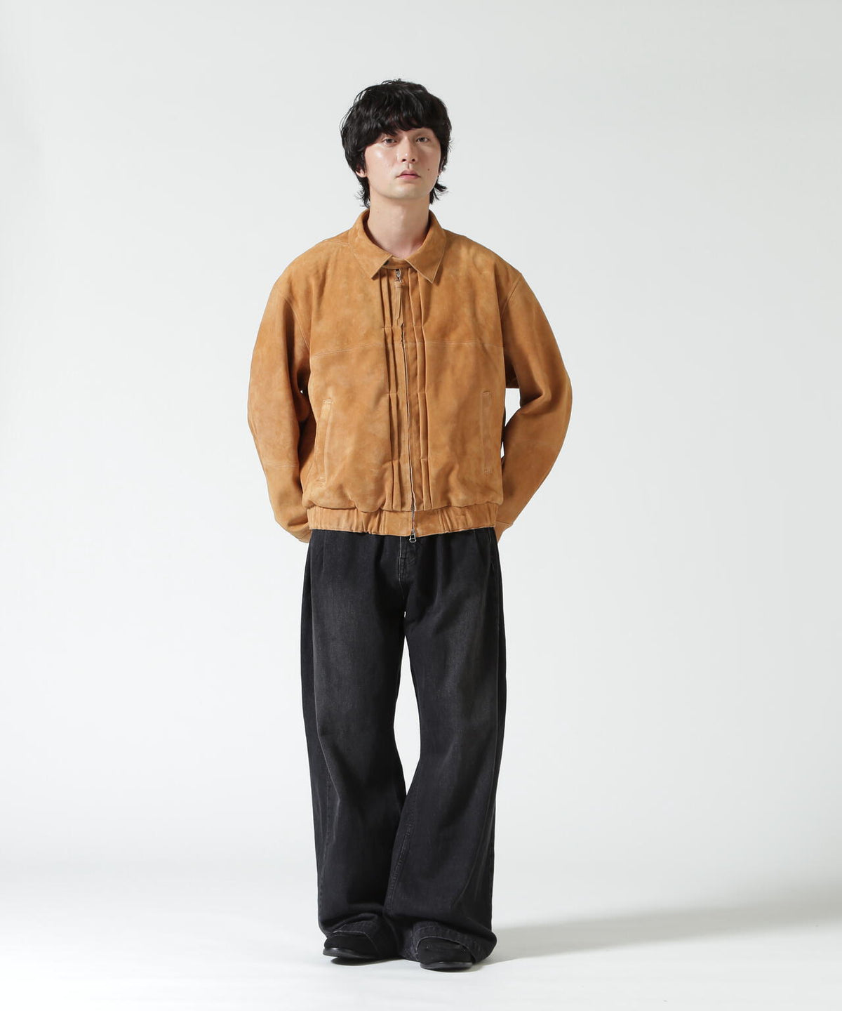ANCELLM/アンセルム/GEEP TUCK JACKET/ANC-JK87-A