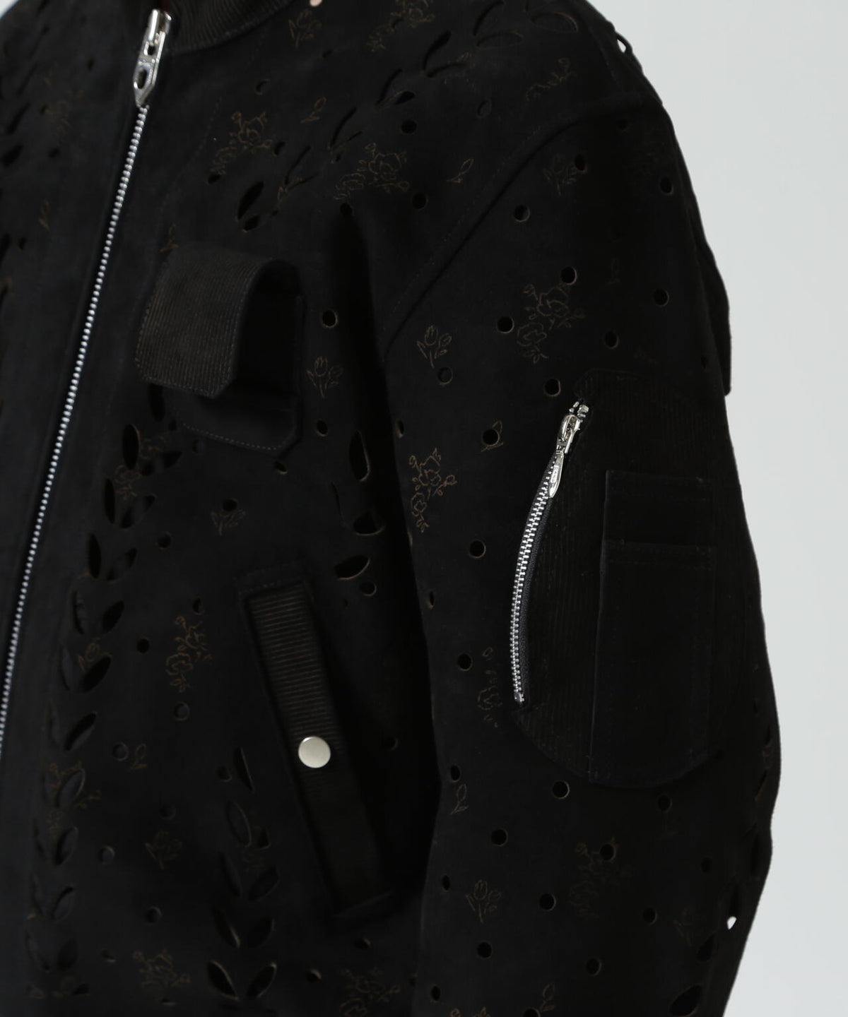 MASU/エムエーエスユー/IVY HOLE LEATHER FLIGHT JACKET/M26H9BL005