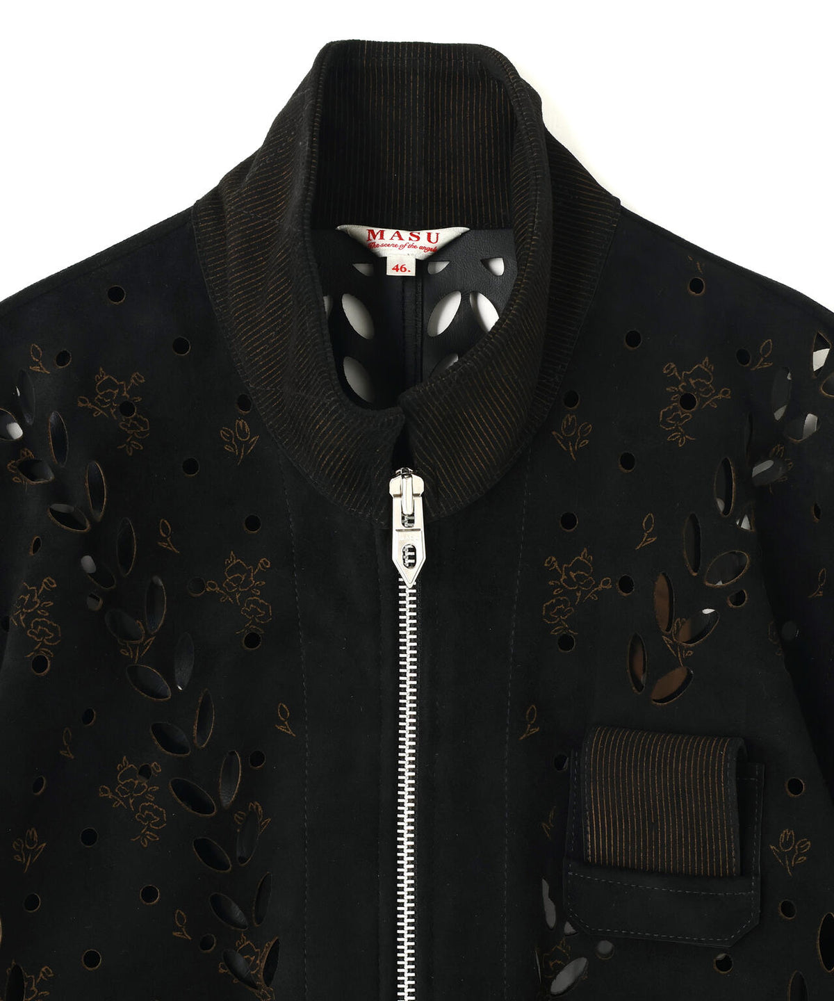 MASU/エムエーエスユー/IVY HOLE LEATHER FLIGHT JACKET/M26H9BL005