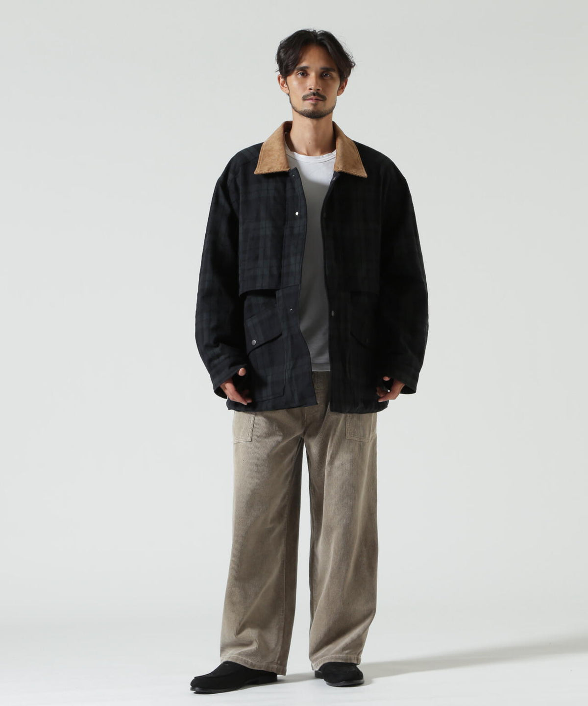 ANCELLM/アンセルム/CHECK HALF JACKET/ANC-JK99-A