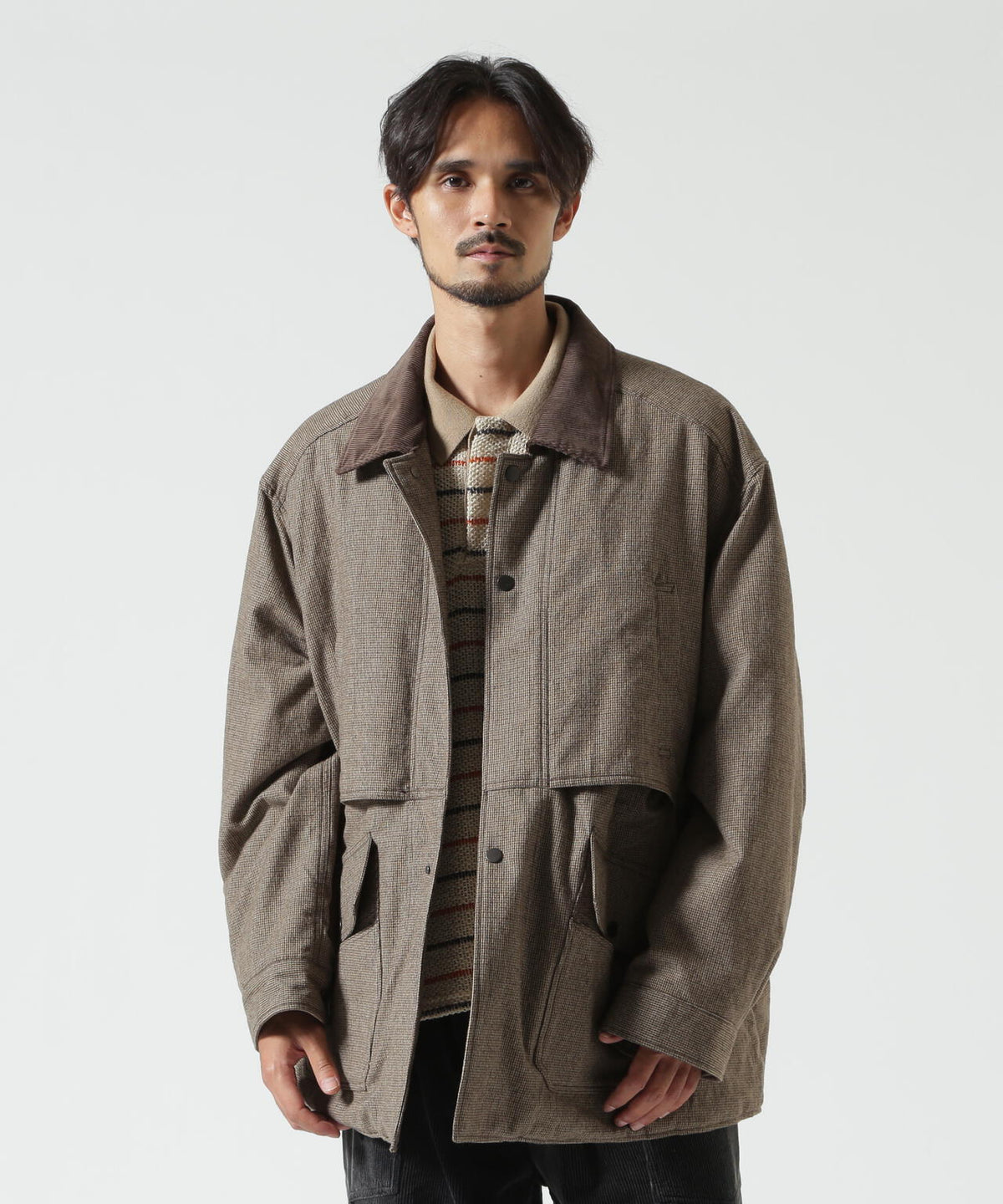 ANCELLM/アンセルム/CHECK HALF JACKET/ANC-JK99-A