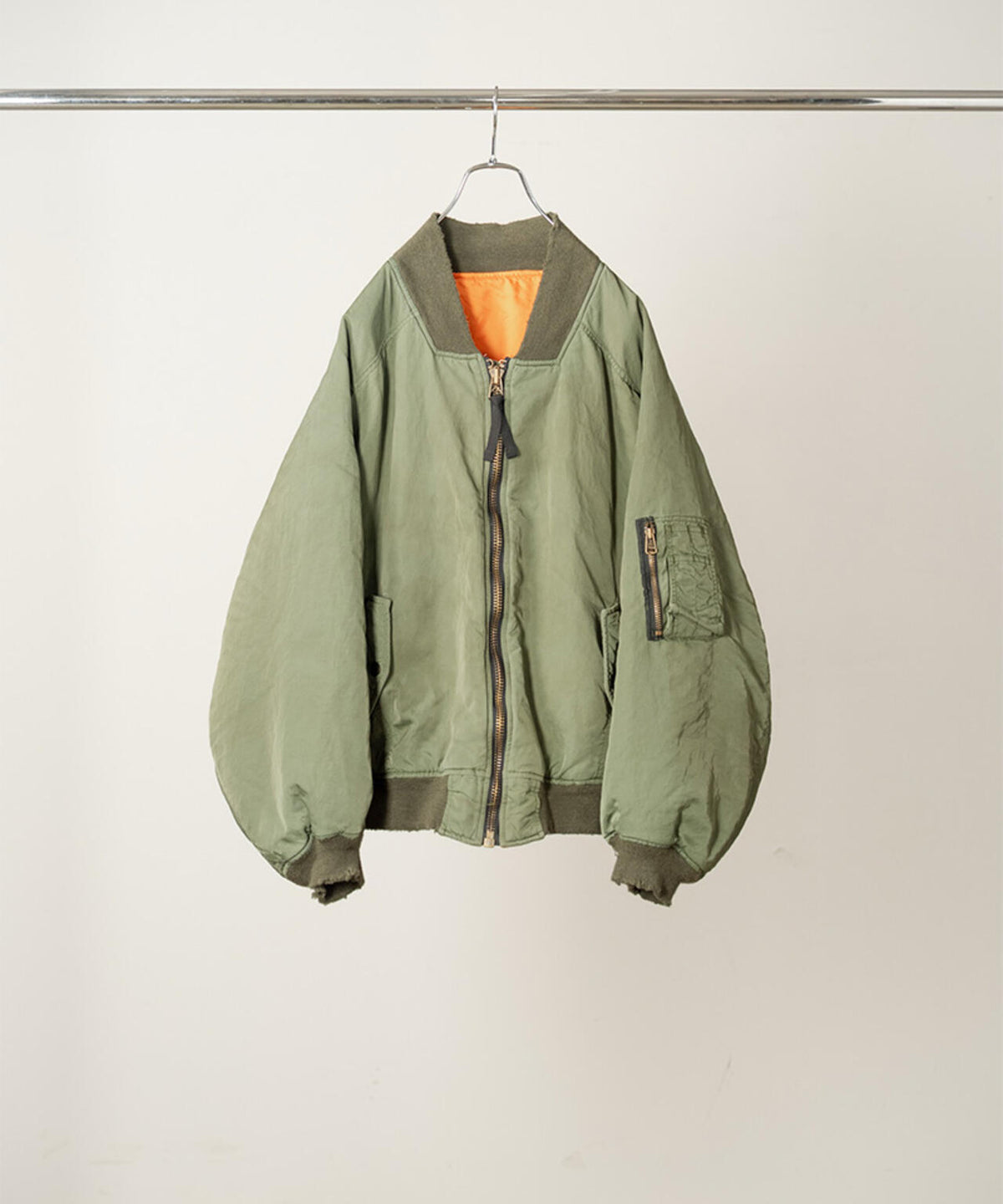 ANCELLM/アンセルム/AGING BOMBER JACKET/ANC-JK93