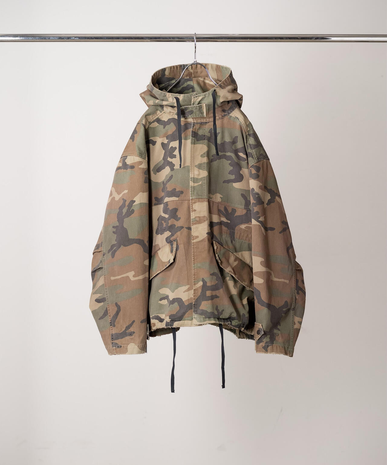 ANCELLM/アンセルム/CAMO OVER HOODIE/ANC-SH111
