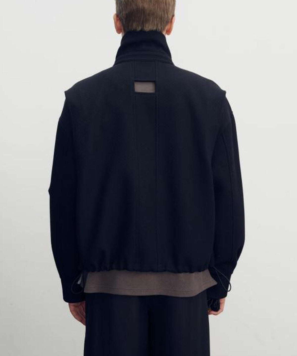 NULLUS/ヌルス/LAYERED PLACKET MK3/NUAW26JAC006-BLK