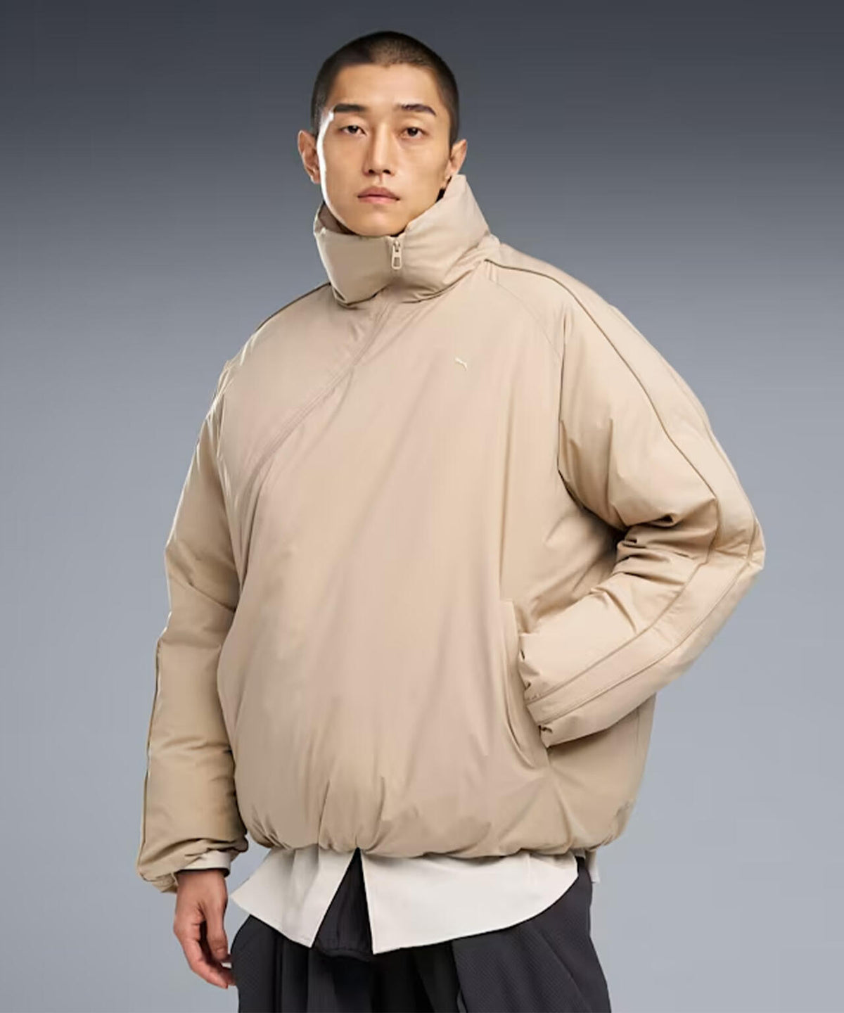 PROJECT PUMA PLUS./プロジェクト プーマ プラス/MATT TAFFETA PADDED JACKET