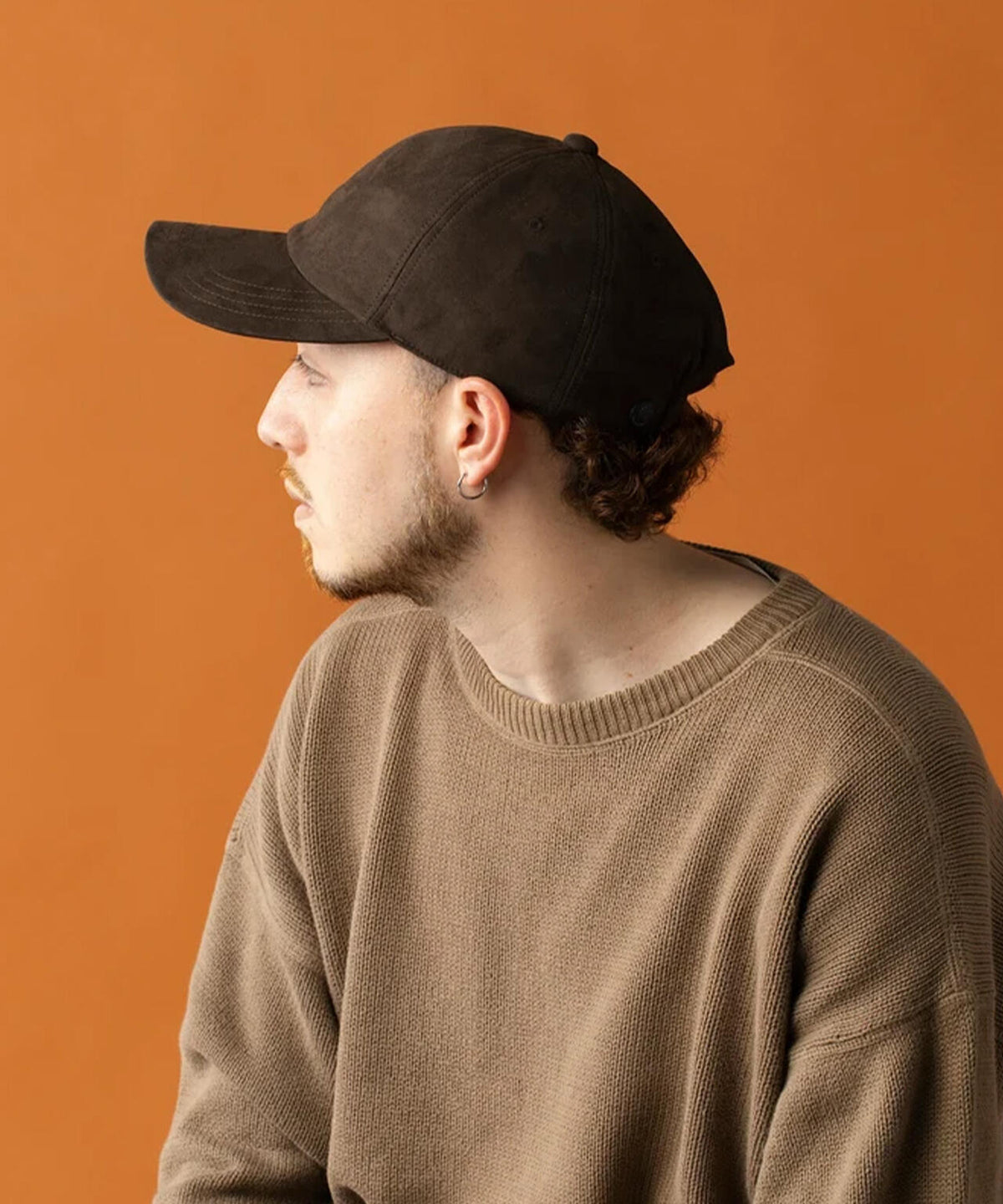 CPH/シーピーエイチ/Deep 6 panel cap/Synt suede