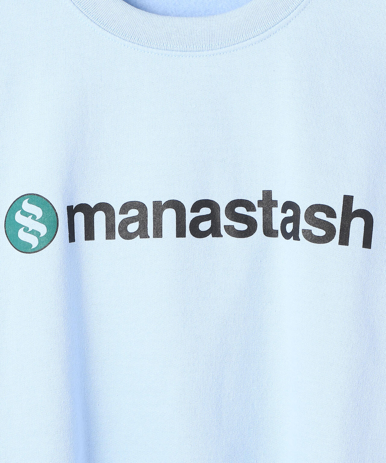 MANASTASH/マナスタッシュ/StackLogo CrewneckSweat/グラフィックプリントクルーネックスウェット