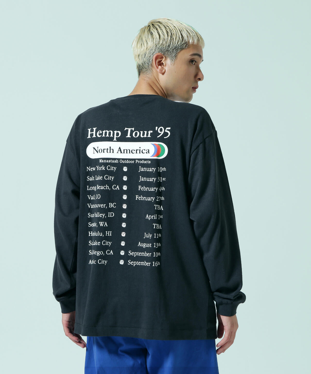 MANASTASH/マナスタッシュ/HEMP L/S TEE HEMP TOUR
