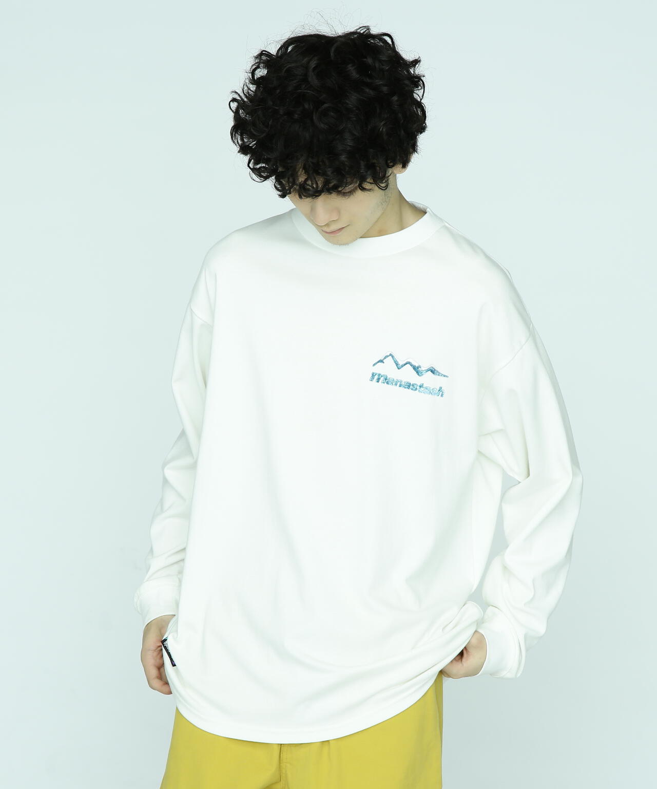 MANASTASH/マナスタッシュ/CHILLIMESH L/S TEE ICY MT