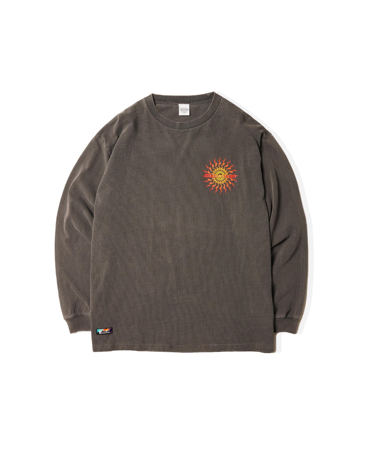 MANASTASH/マナスタッシュ/PUMICE L/S TEE MTN BURST