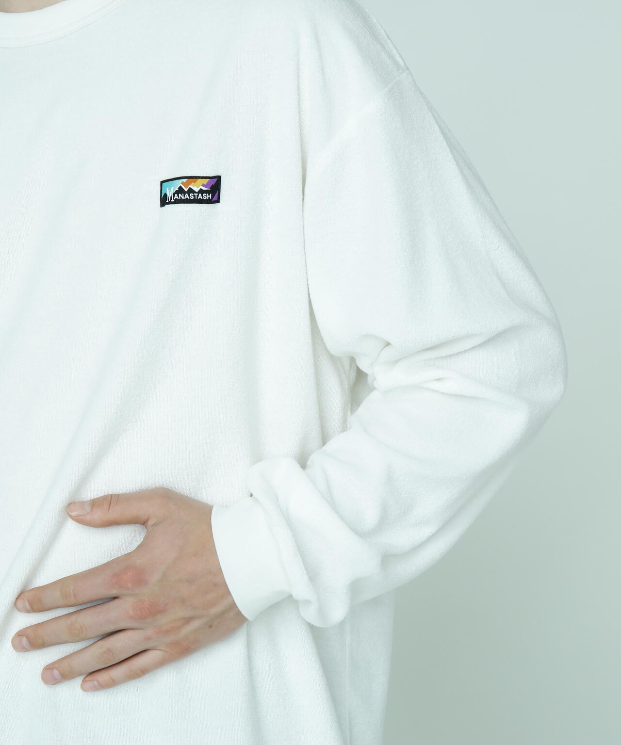 MANASTASH/マナスタッシュ/SNUG PILE CARGO POCKET TEE