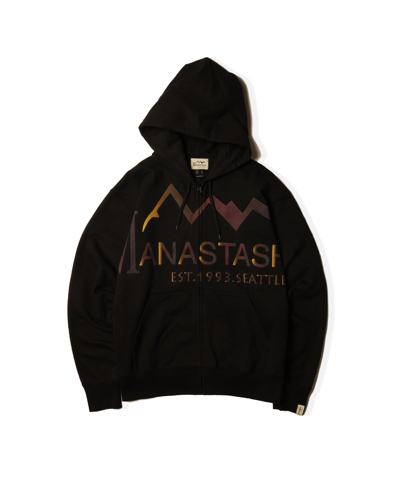 MANASTASH/マナスタッシュ/LARGE LOGO FULL ZIP HOODIE