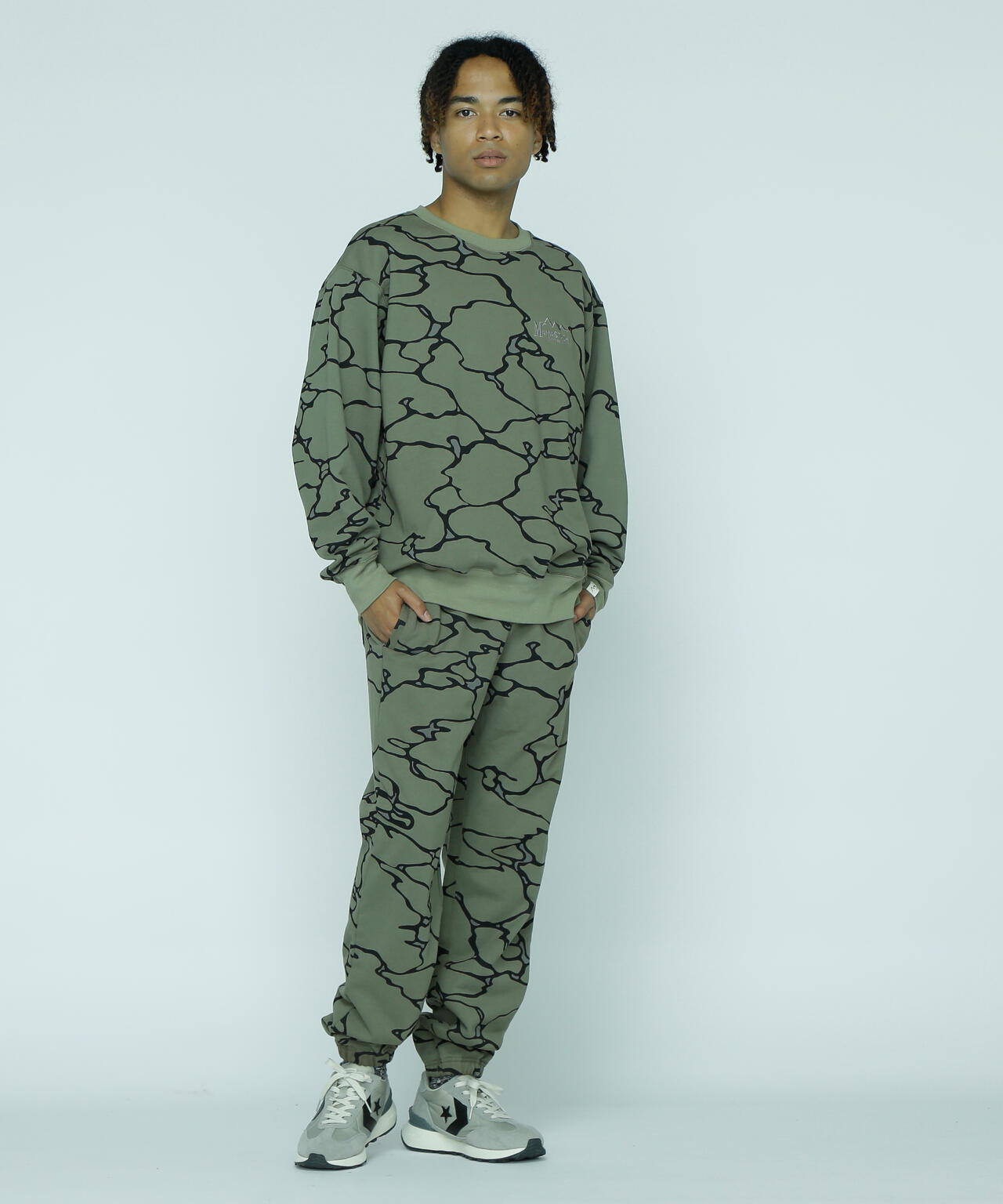 MANASTASH/マナスタッシュ/LITHIUM CREWNECK SWEAT