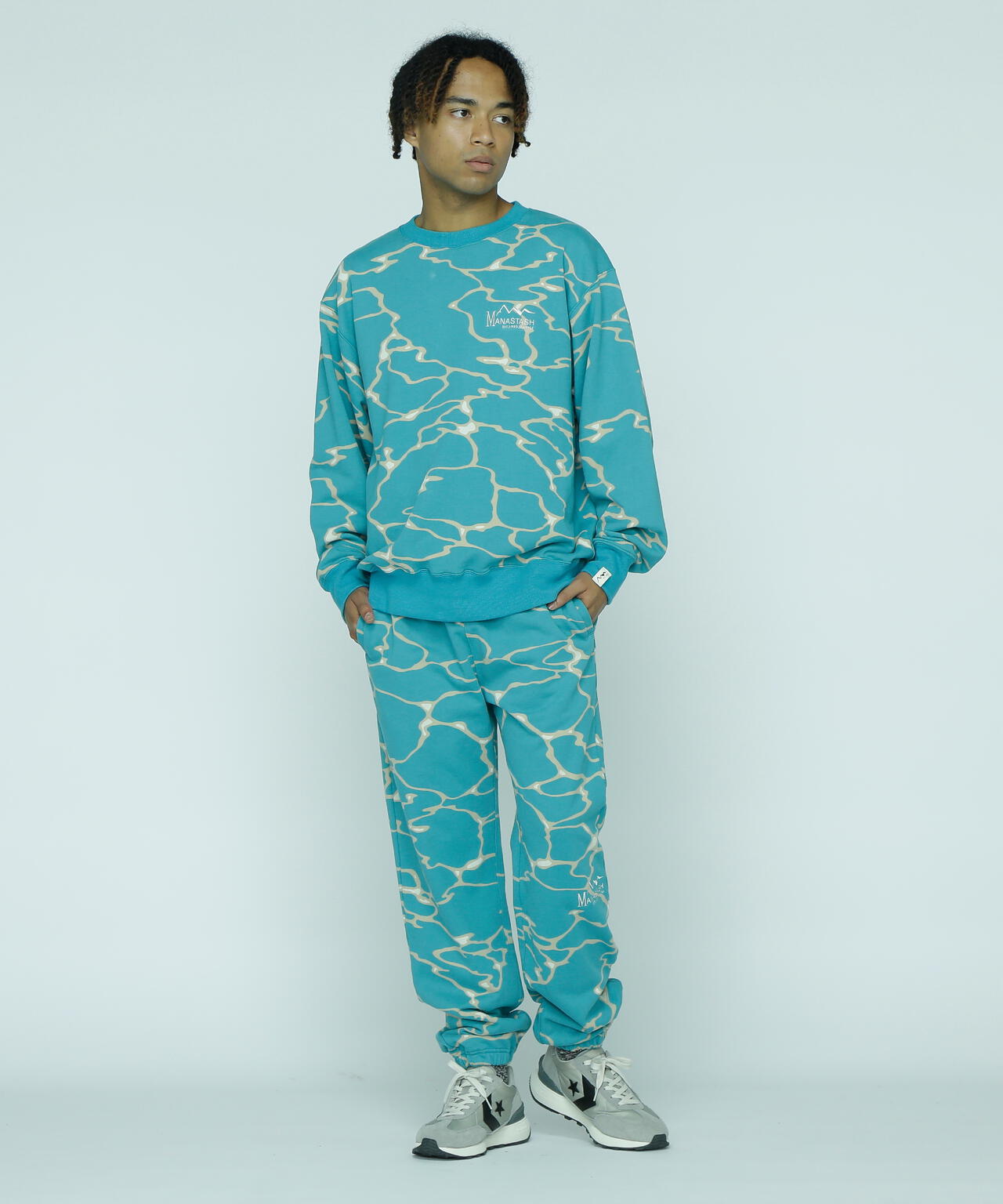 MANASTASH/マナスタッシュ/LITHIUM CREWNECK SWEAT