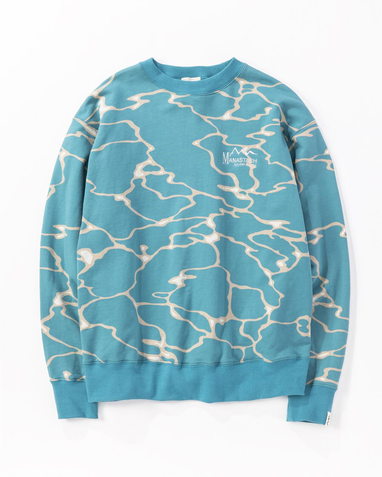 MANASTASH/マナスタッシュ/LITHIUM CREWNECK SWEAT