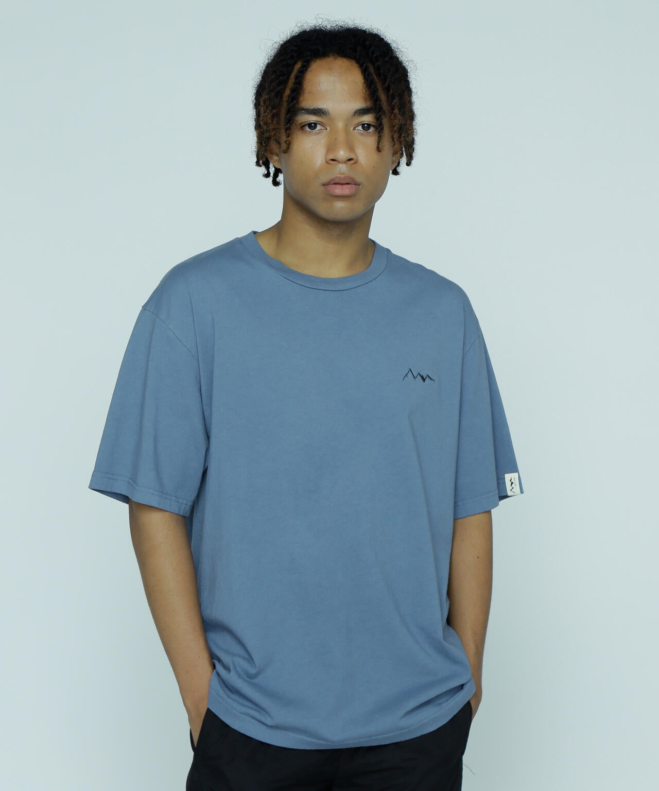 MANASTASH/マナスタッシュ/MOUNTAIN LOGO TEE/マウンテンロゴTシャツ