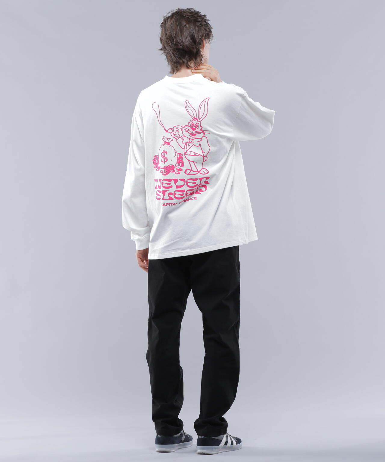 MANASTASH/マナスタッシュ/CiTee L/S RABBIT/シティーロングスリーブラビット