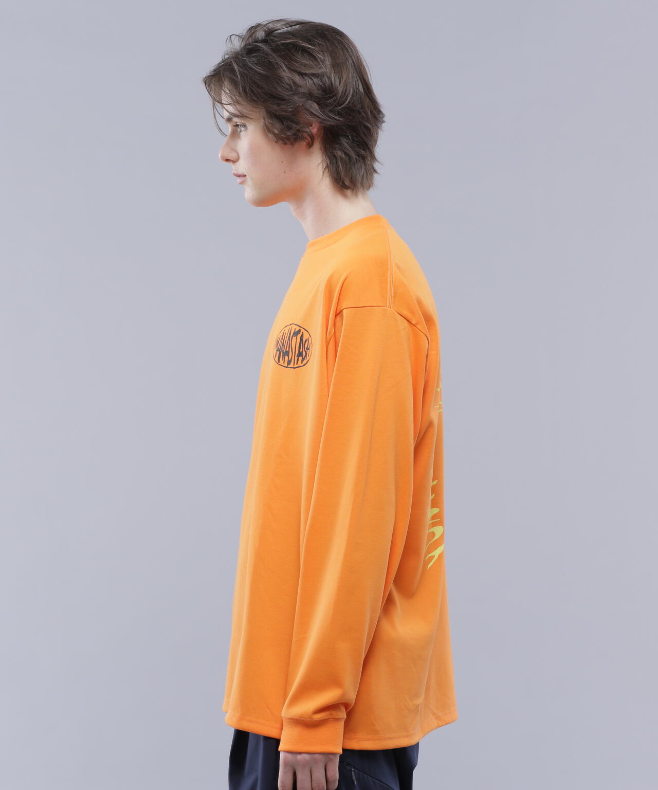 MANASTASH/マナスタッシュ/RE:POLY L/S TEE BEAVER