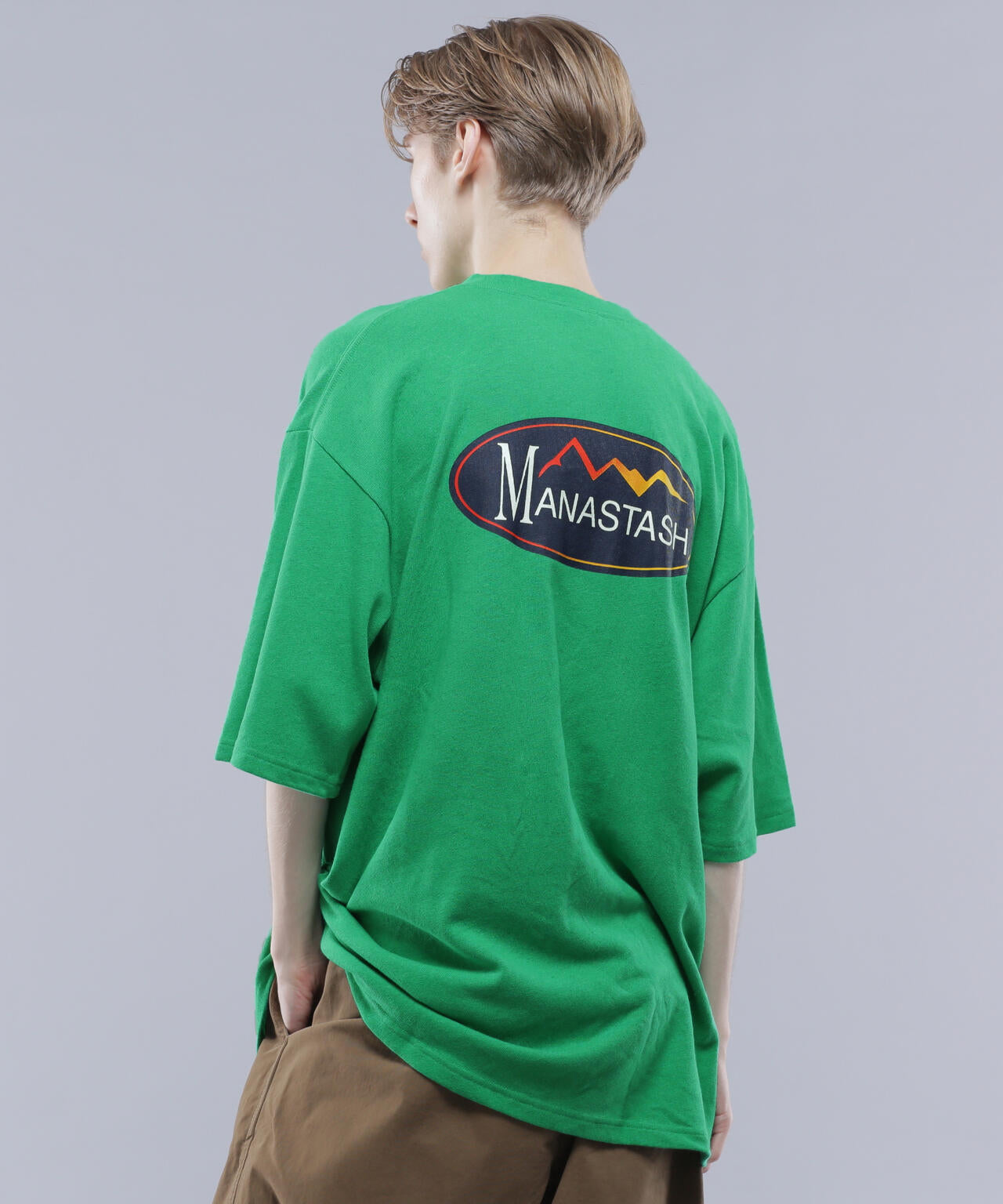 MANASTASH/マナスタッシュ/HEMP TEE ORIGINAL LOGO/ヘンプTシャツ