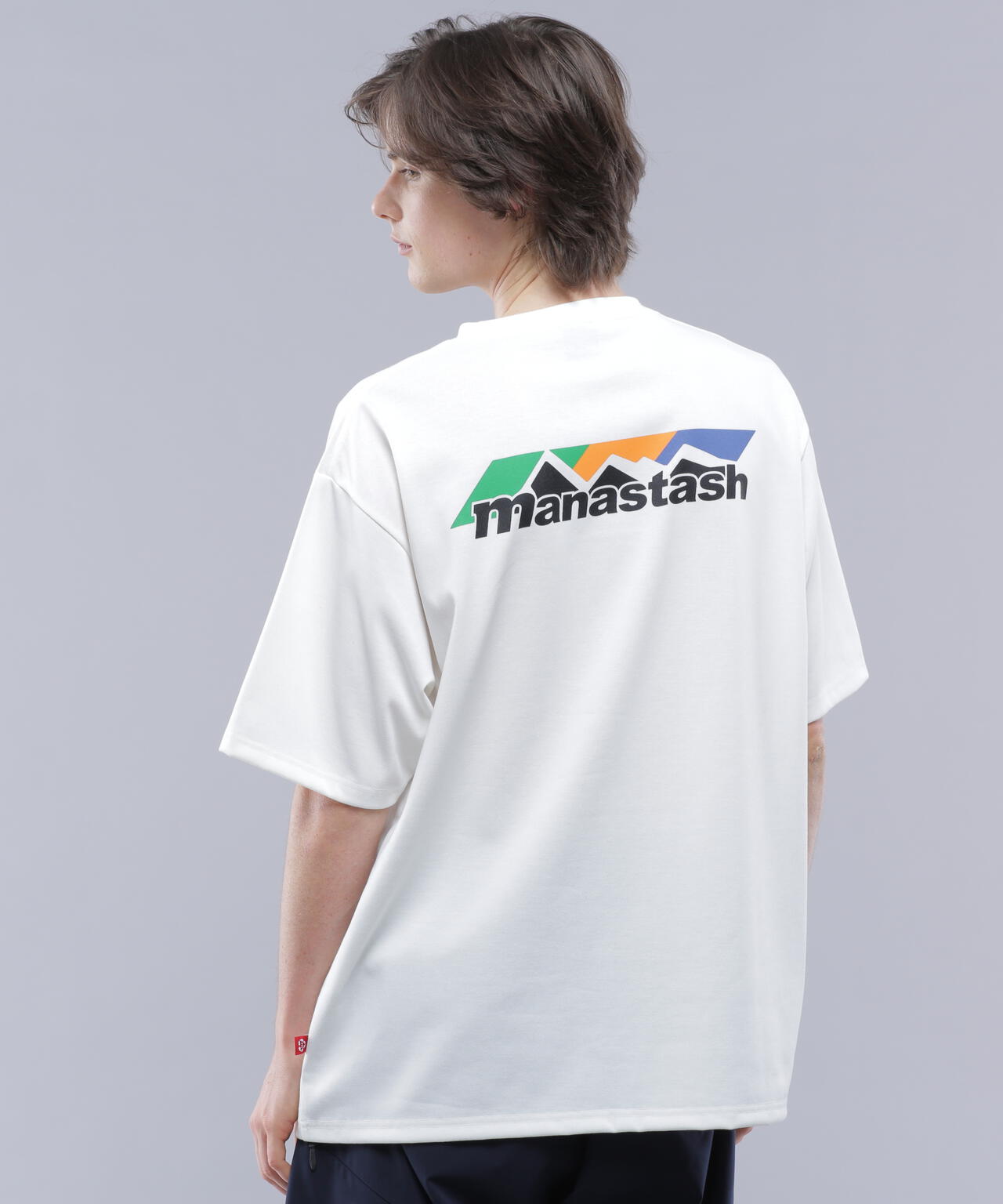 MANASTASH/マナスタッシュ/RE:POLY TEE SCHEME LOGO