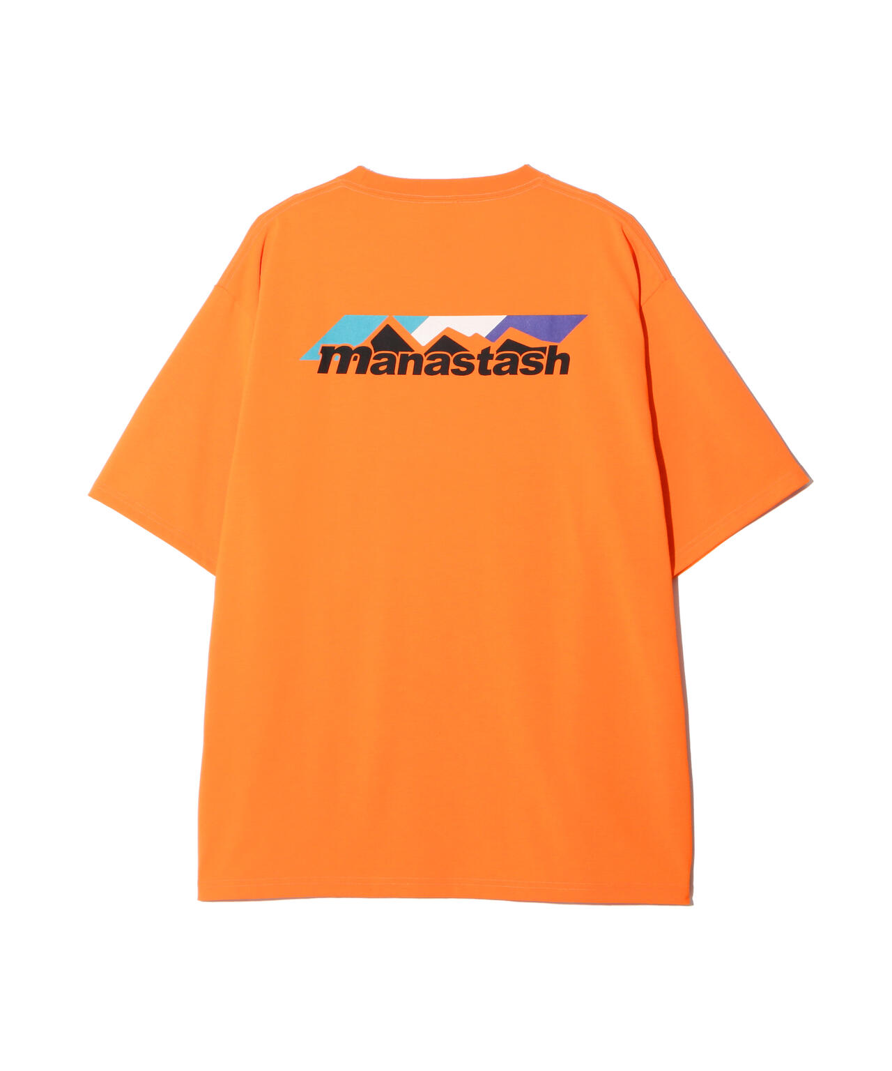 MANASTASH/マナスタッシュ/RE:POLY TEE SCHEME LOGO