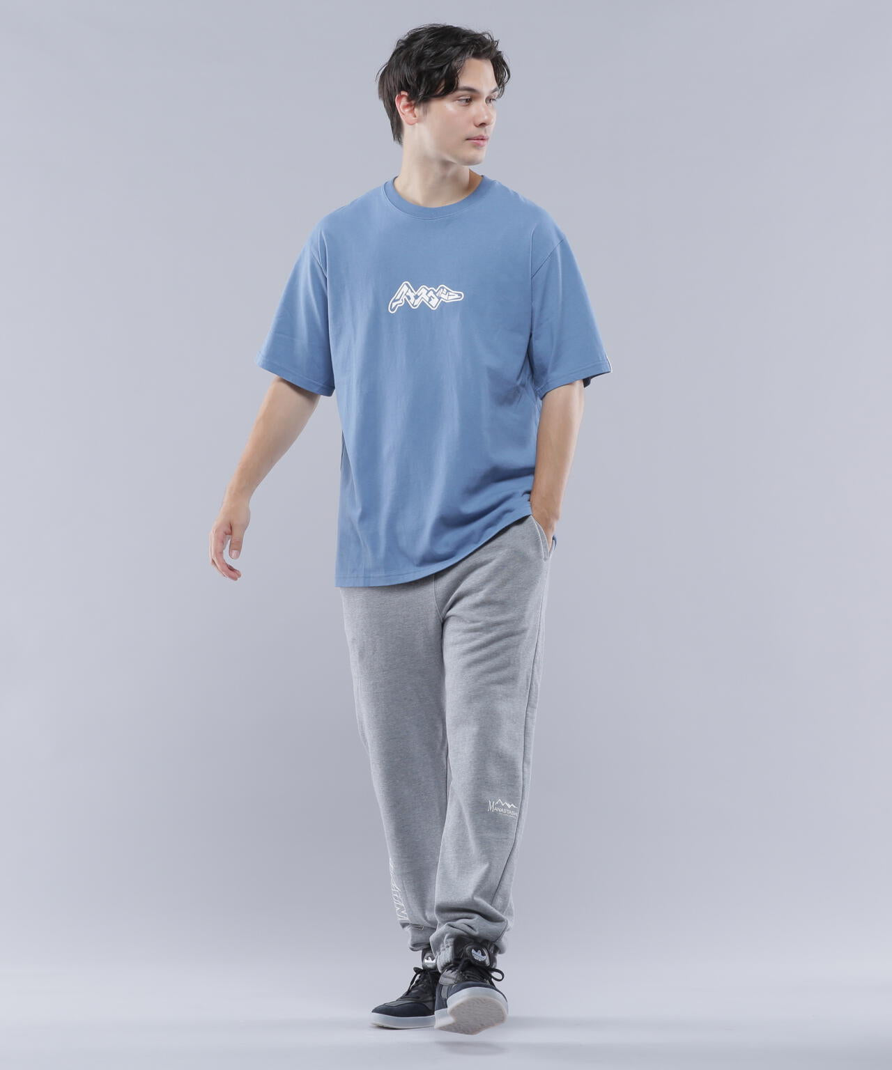 MANASTASH/マナスタッシュ/KATAKANA LOGO TEE/カタカナロゴTシャツ