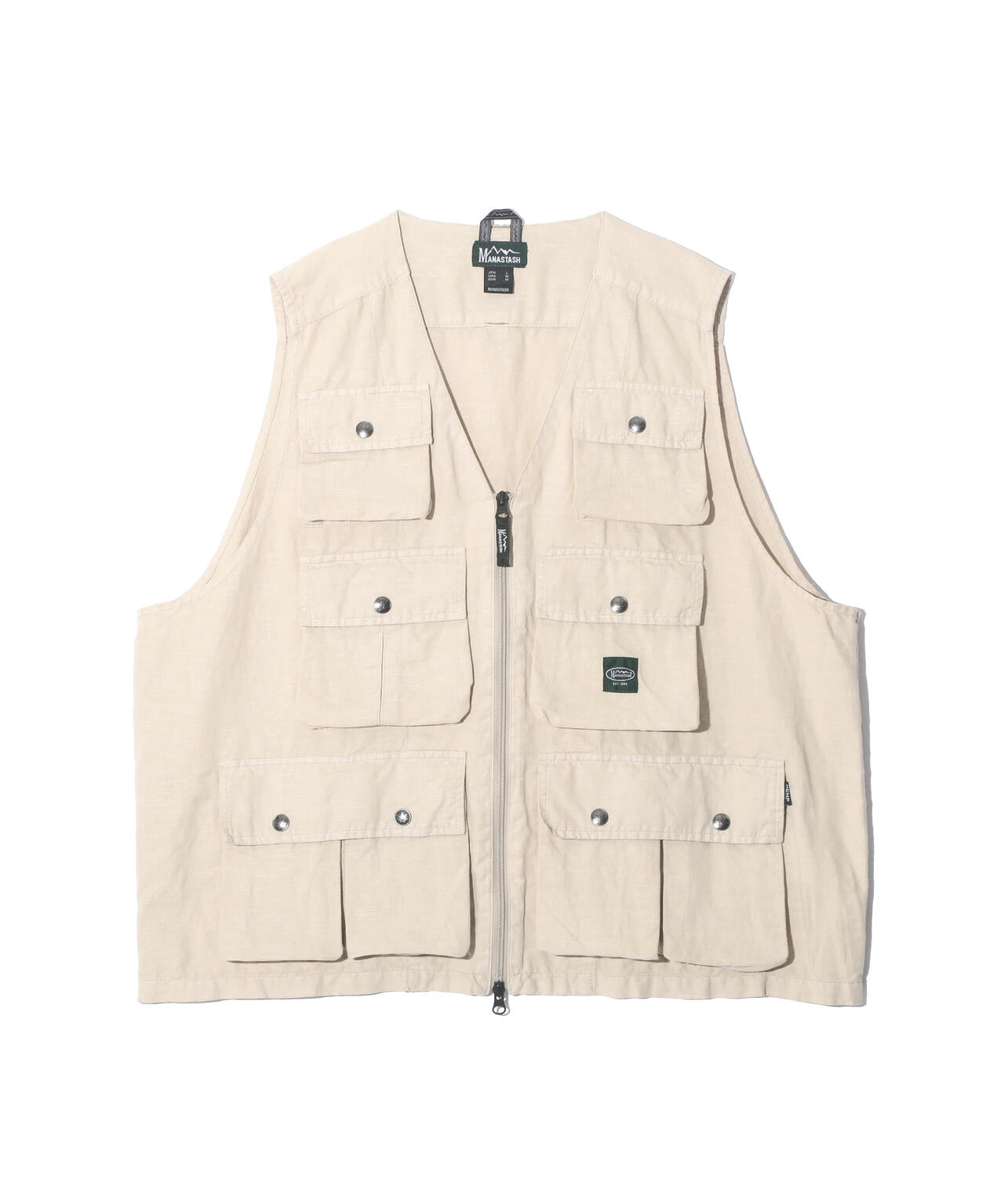 MANASTASH/マナスタッシュ/HEMP POP VEST/ヘンプポップベスト