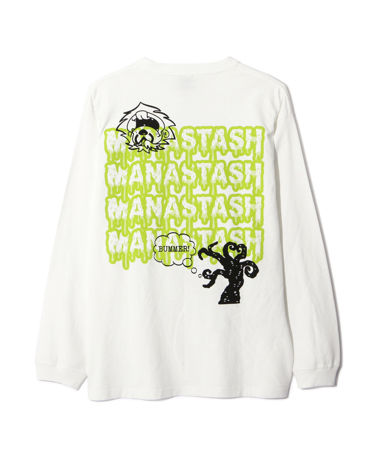 MANASTASH/マナスタッシュ/PUMICE L/S TEE MUSHROOM