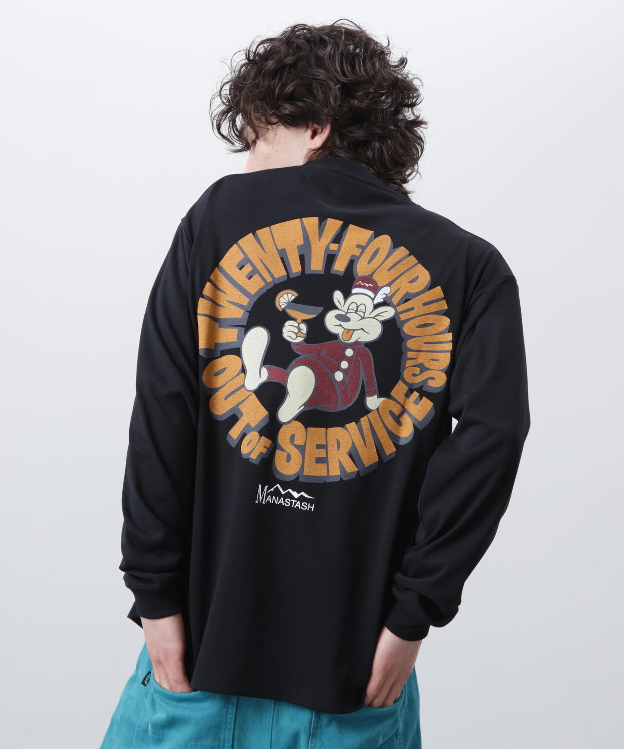 MANASTASH/マナスタッシュ/RE:POLY L/S TEE 24HRS