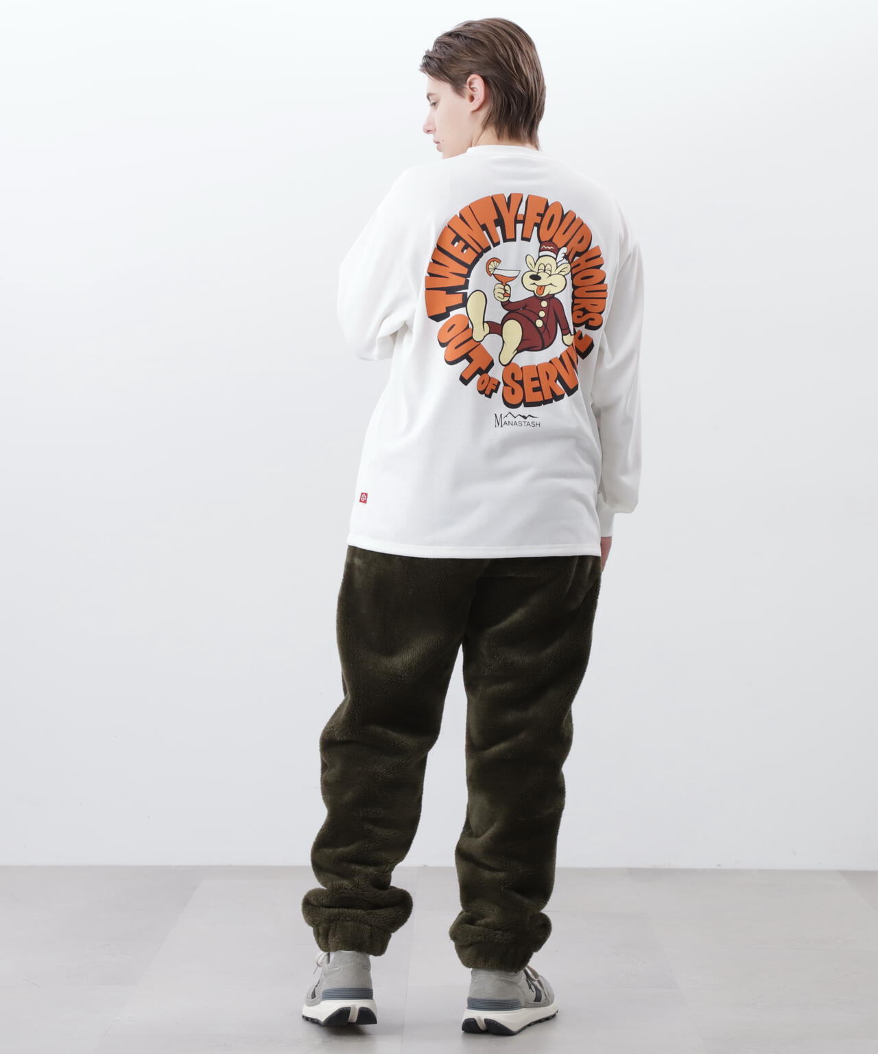 MANASTASH/マナスタッシュ/RE:POLY L/S TEE 24HRS