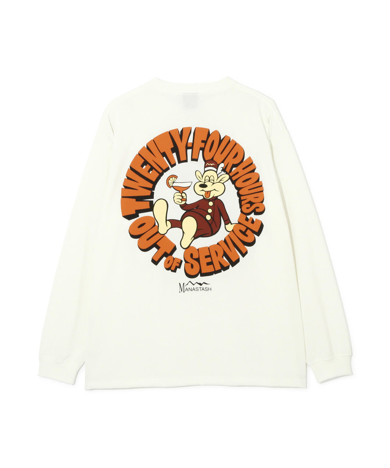 MANASTASH/マナスタッシュ/RE:POLY L/S TEE 24HRS