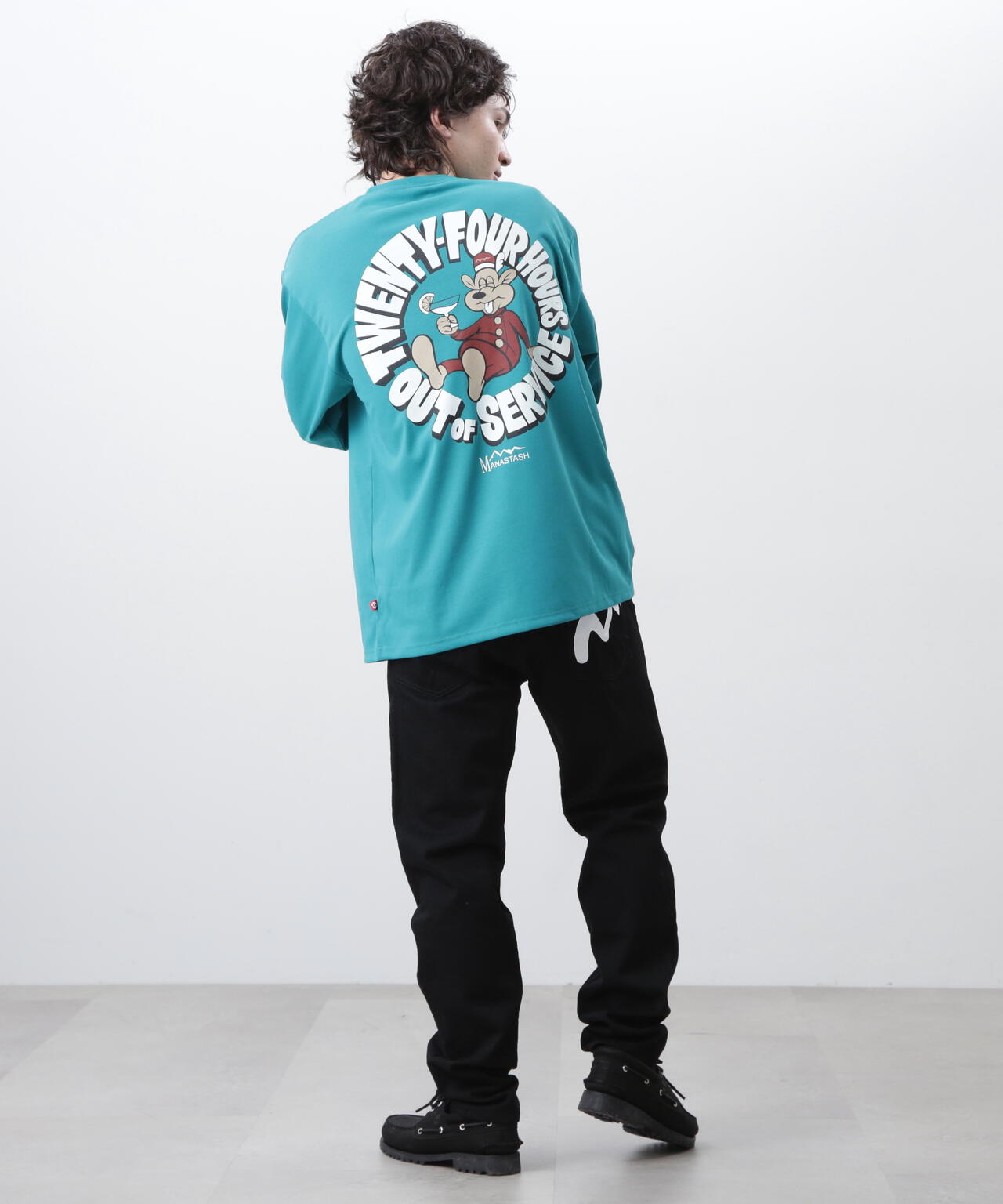 MANASTASH/マナスタッシュ/RE:POLY L/S TEE 24HRS