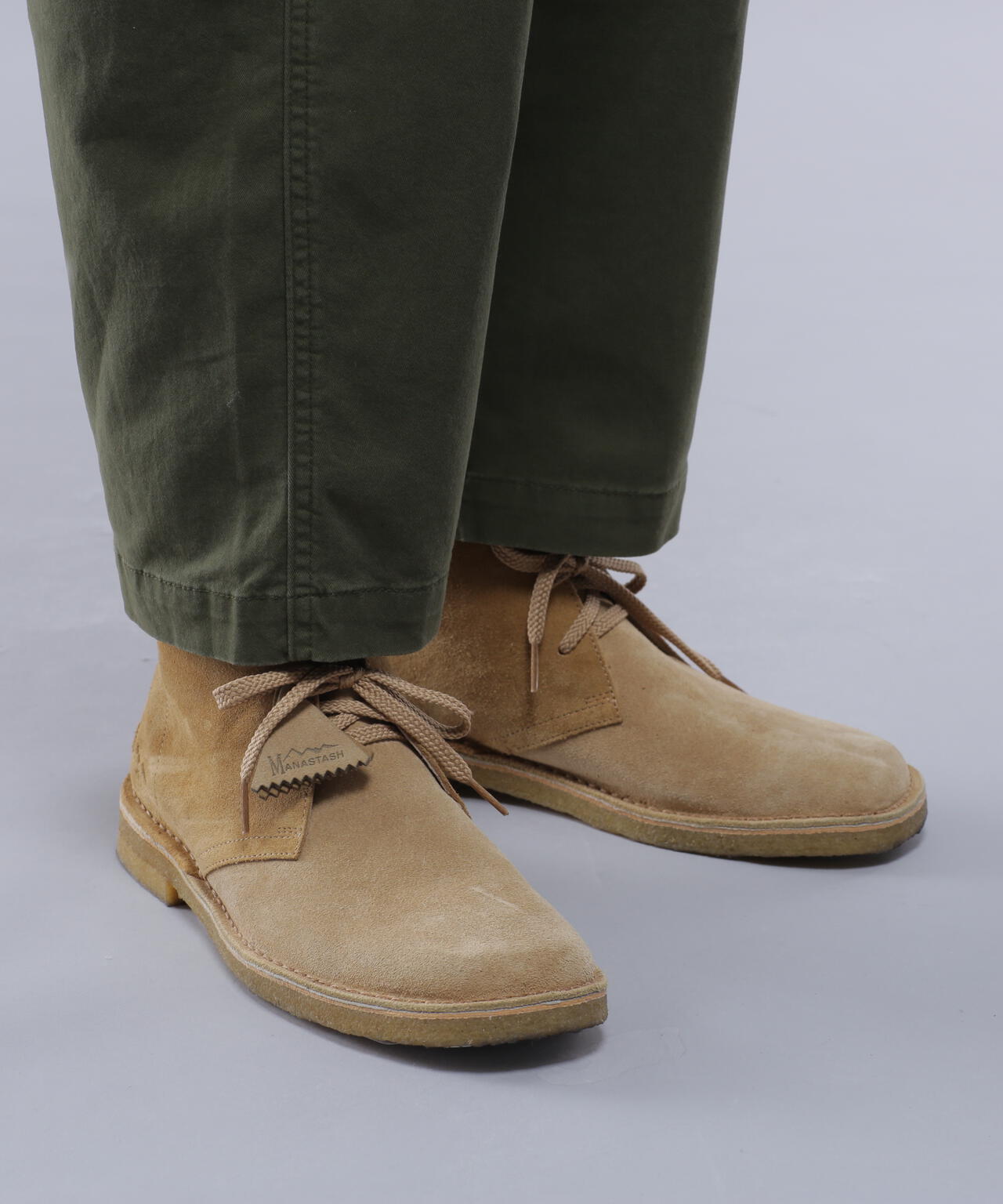 P&B × MANASTASH/パドモア&バーンズ×マナスタッシュ/CHUKKA BOOT/コラボ