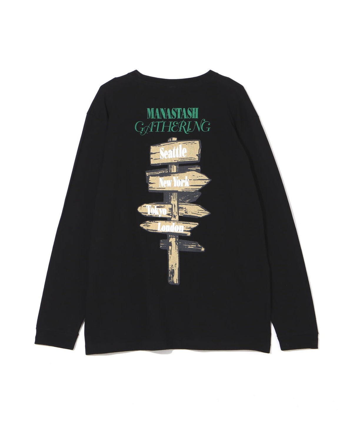 MANASTASH/マナスタッシュ/ L/S TEE CAMPERS GATHERING