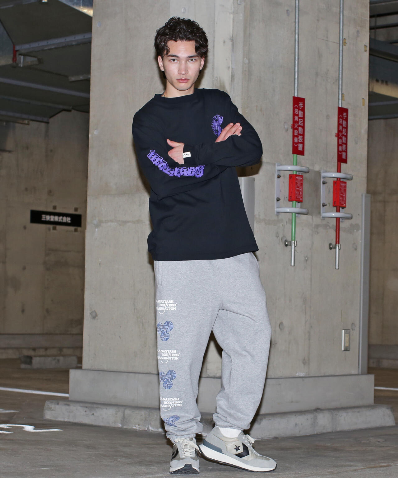 MANASTASH/マナスタッシュ/SAYHELLO SWEAT PANTS