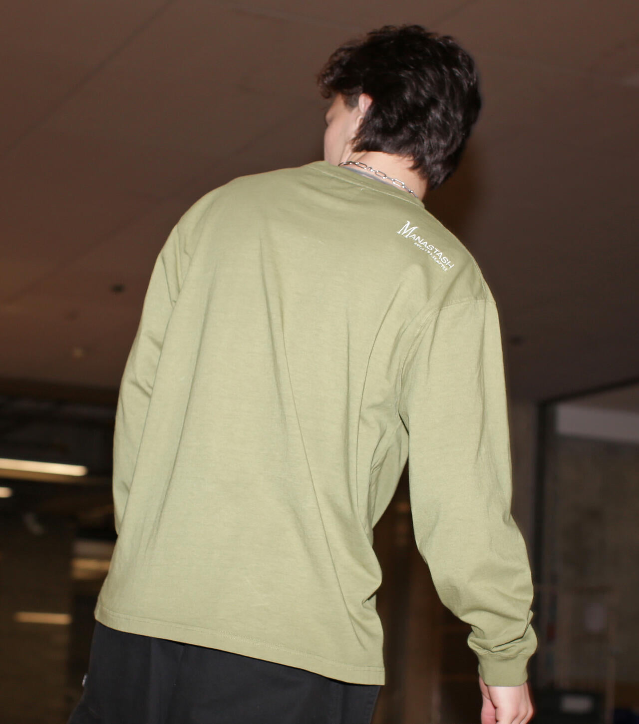 MANASTASH/マナスタッシュ/MANASTASH EMB LOGO L/S TEE