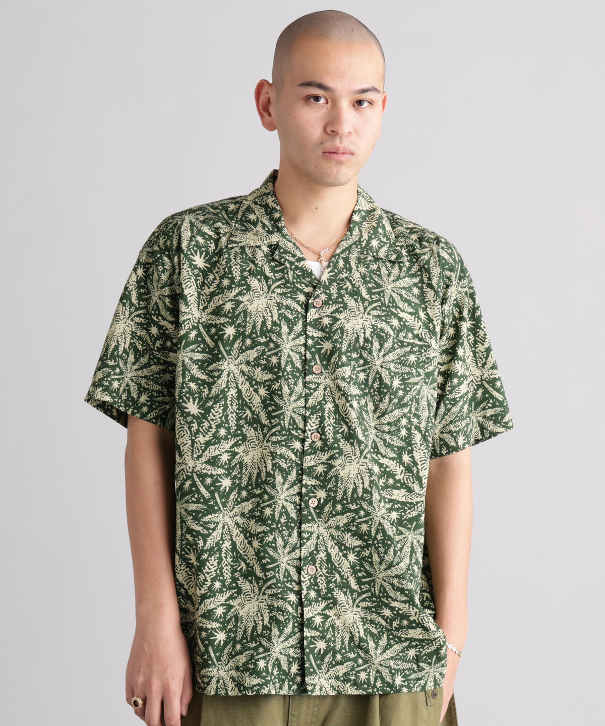 MANASTASH/マナスタッシュ/HEMP PATTERN SHIRTS