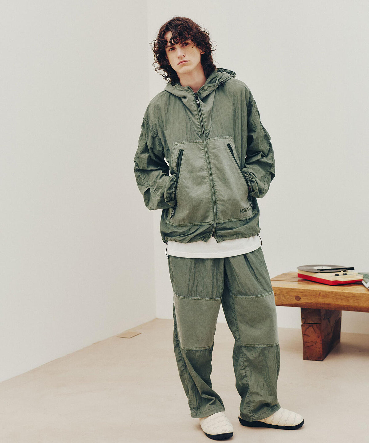 MANASTASH/マナスタッシュ/PANEL WINDBREAKER/パネルウィンドブレーカー