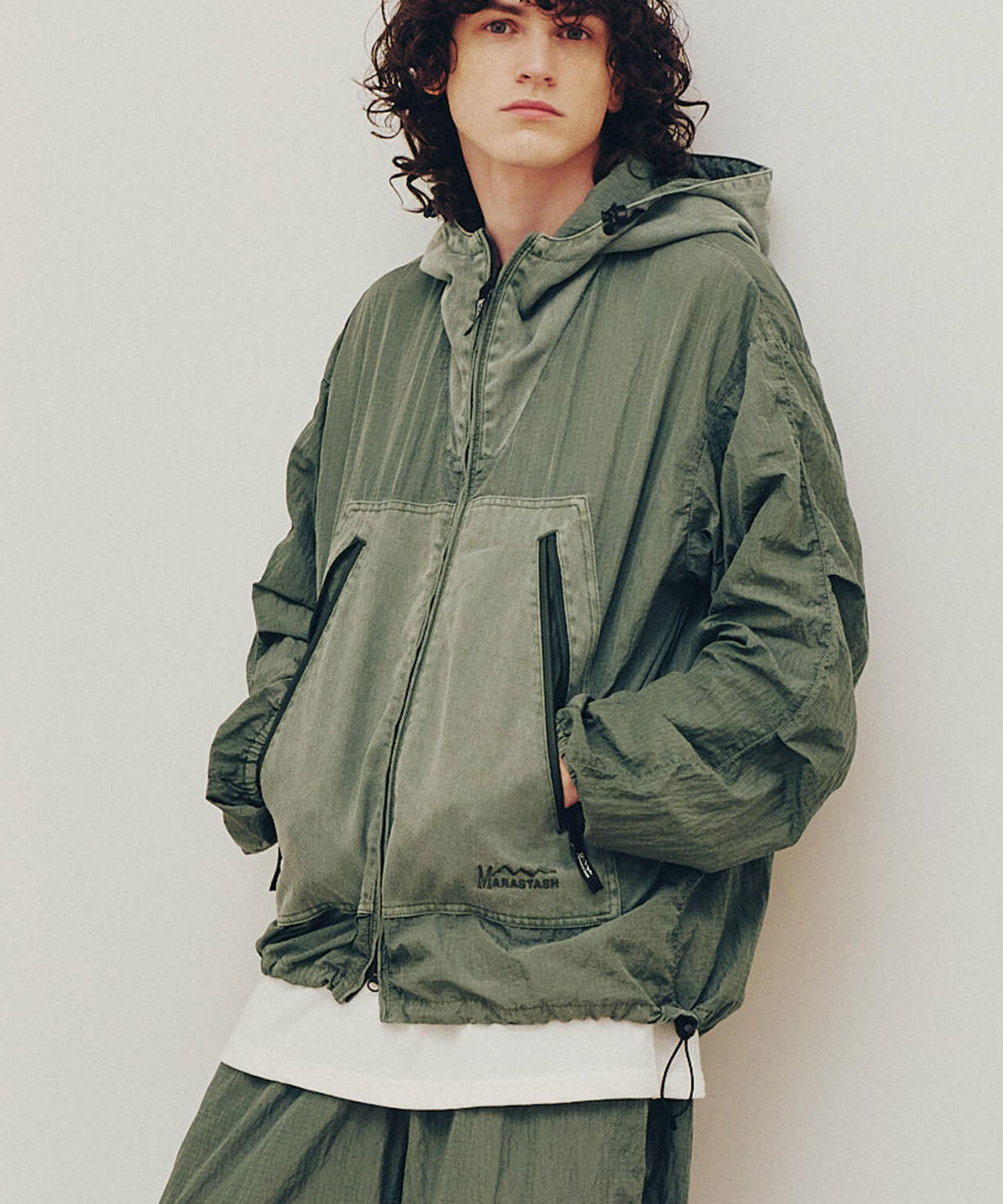 MANASTASH/マナスタッシュ/PANEL WINDBREAKER/パネルウィンドブレーカー