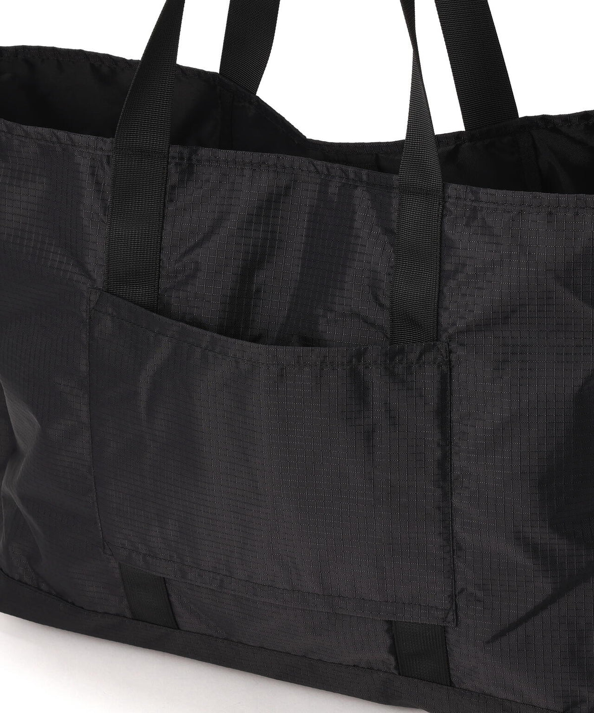 PACKING/パッキング/RIP STOP 5P UTILITY TOTE BLACK/リップストップ5ポケットユーティリティトートバッグ