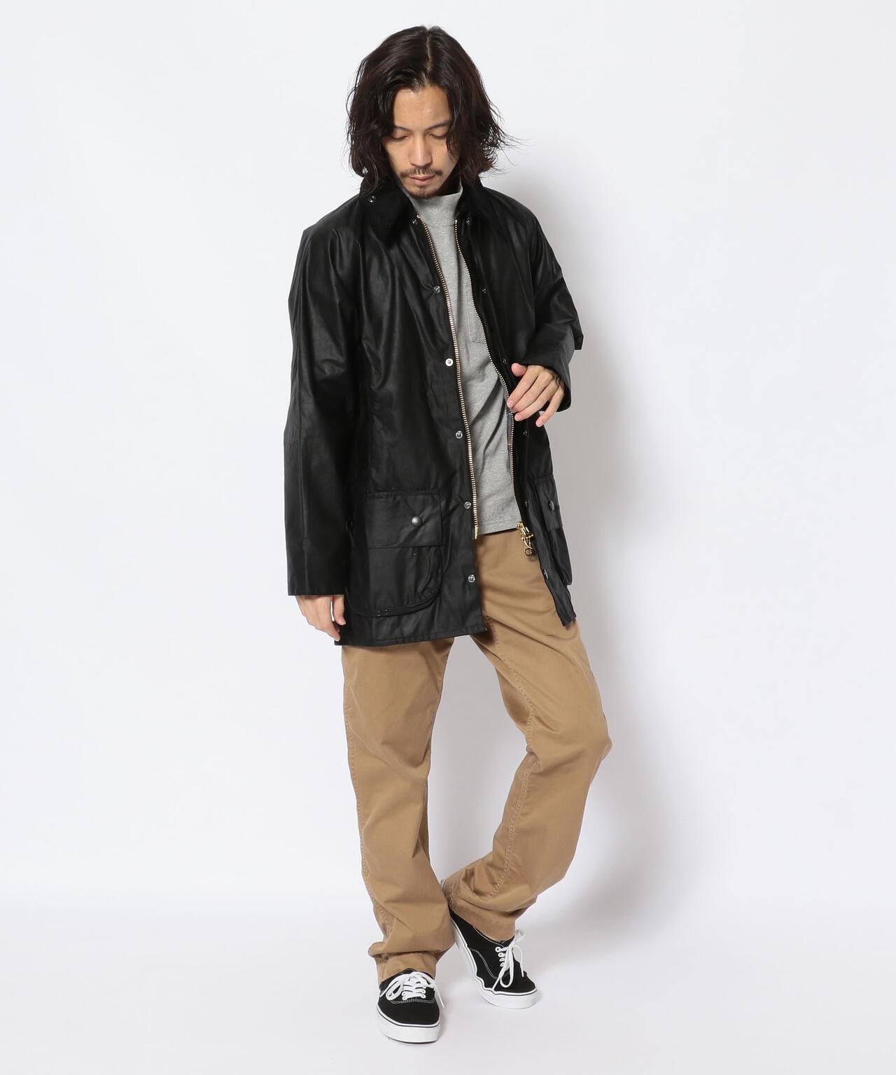 BARBOUR (バブアー)BEAUFORT WAXED COTTON ビューフォート ワックスド コットン MWX0017
