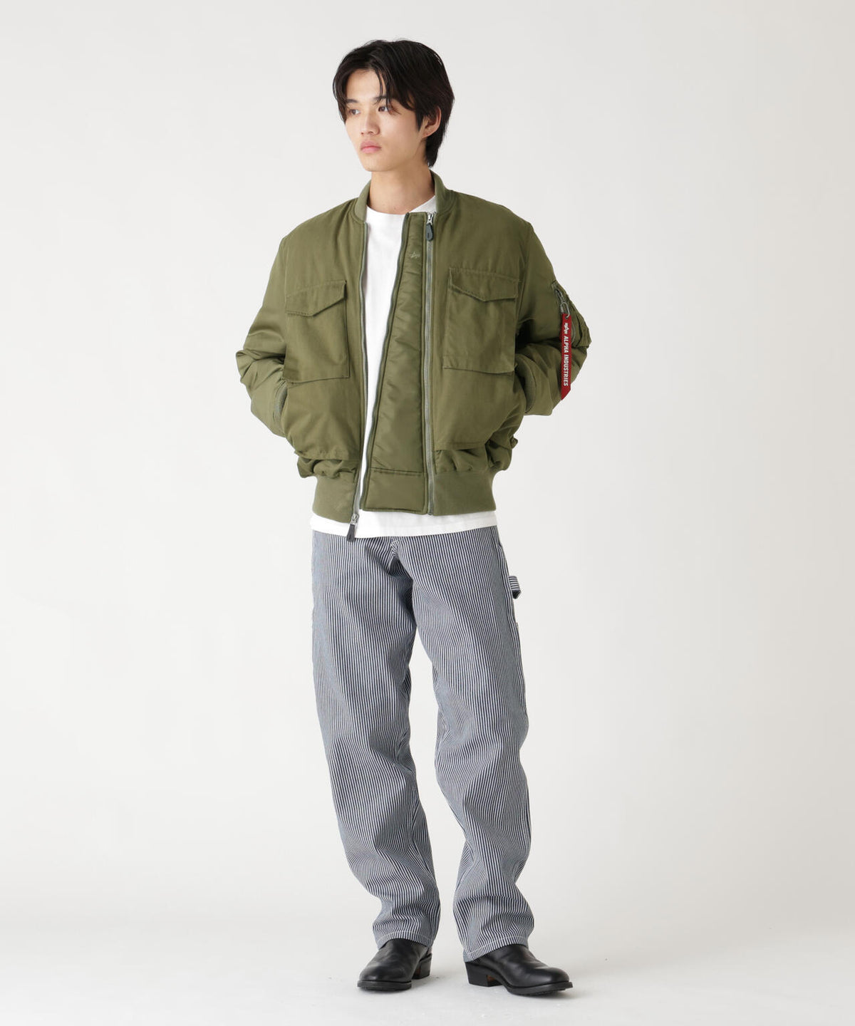 MA-1 MIXED COTTON FLIGHT JACKET / エムエーワン ミックス コットン フライト ジャケット