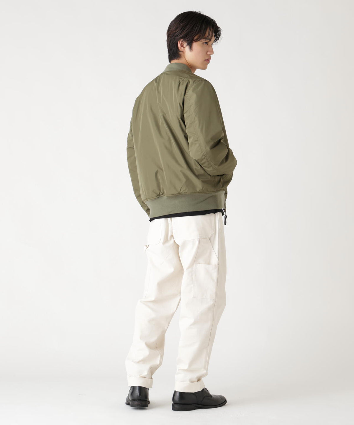 REVERSIBLE ONION QUILTED MA-1 FLIGHT JACKET / リバーシブル オニオン キルト エムエーワン ジ