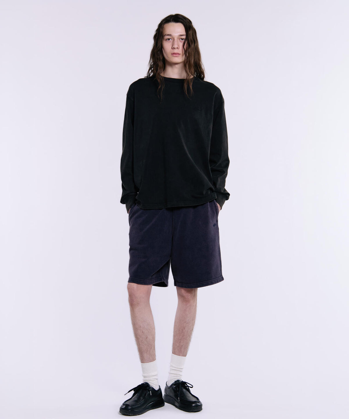 SNOW WASH LS T-SHIRT / スノー ウォッシュ ロングスリーブ ティーシャツ