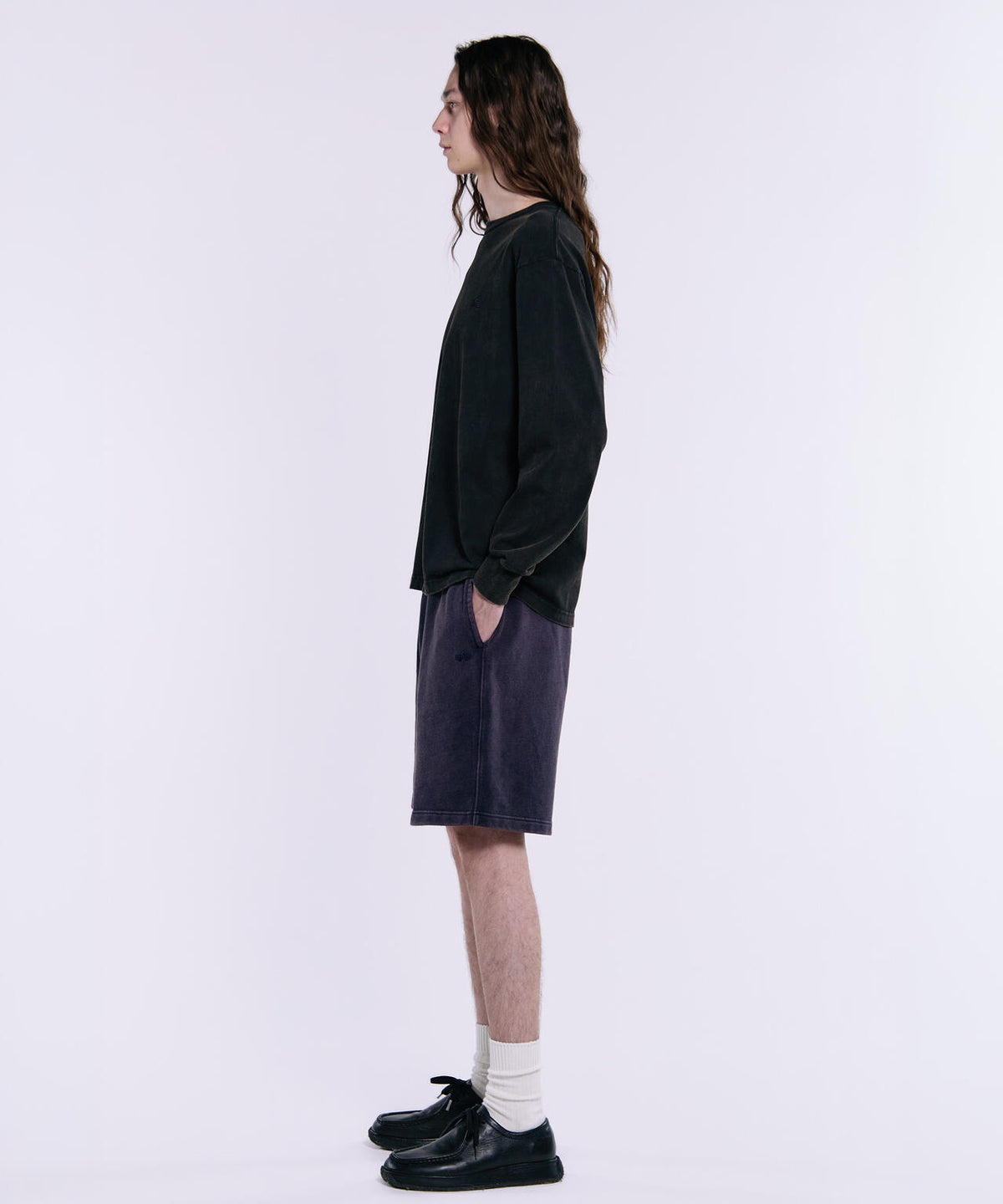 SNOW WASH LS T-SHIRT / スノー ウォッシュ ロングスリーブ ティーシャツ