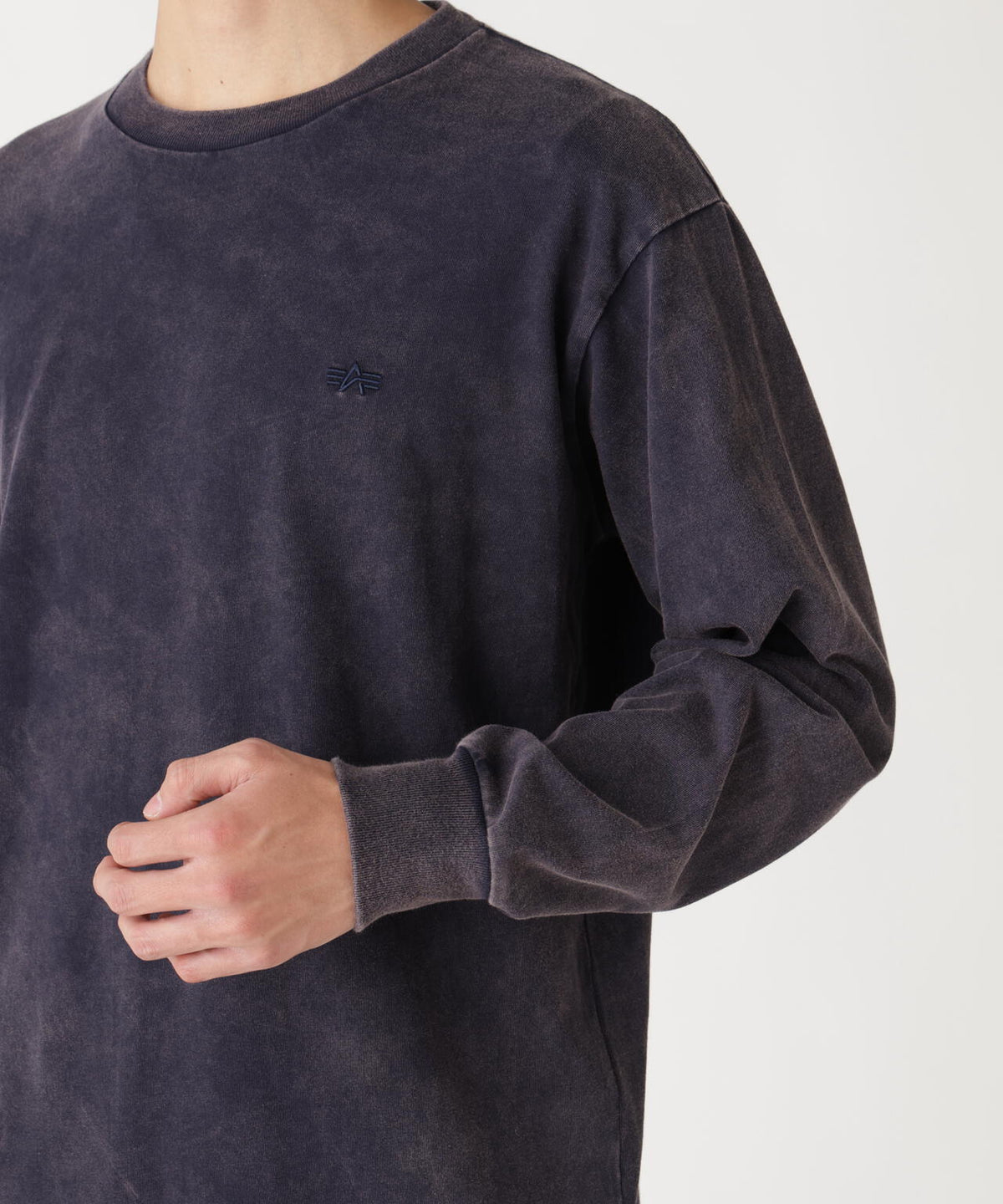 SNOW WASH LS T-SHIRT / スノー ウォッシュ ロングスリーブ ティーシャツ
